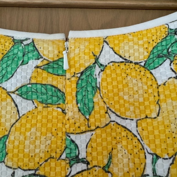 C. Wonder Preppy Tik Tok Lemon Shift Dress / size 10 - Picture 11 of 14